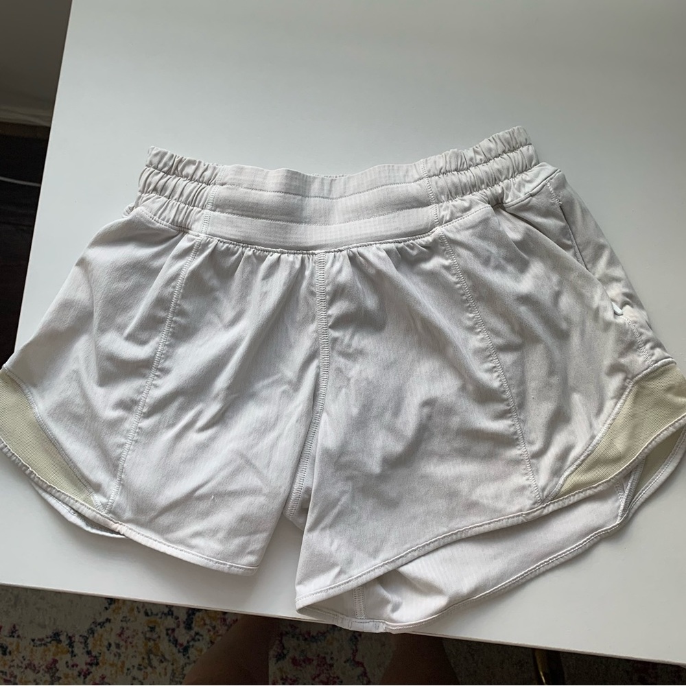 Lululemon White Shorts